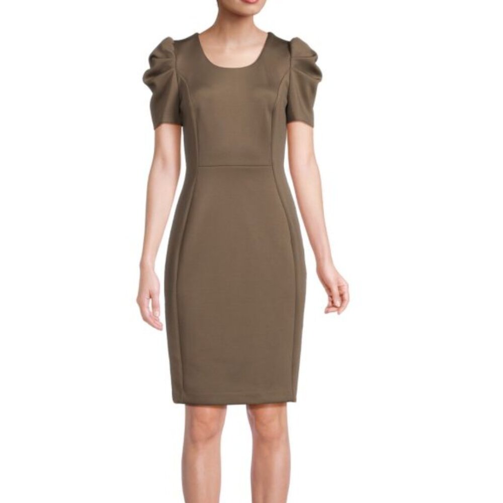 NWT Calvin Klein Olive Dress - Size 10
